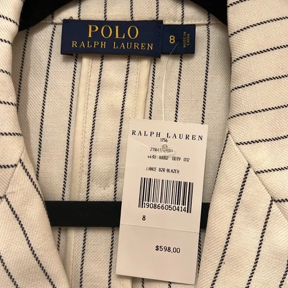 Women’s Polo Ralph Lauren blazer size 8 - Picture 6 of 10